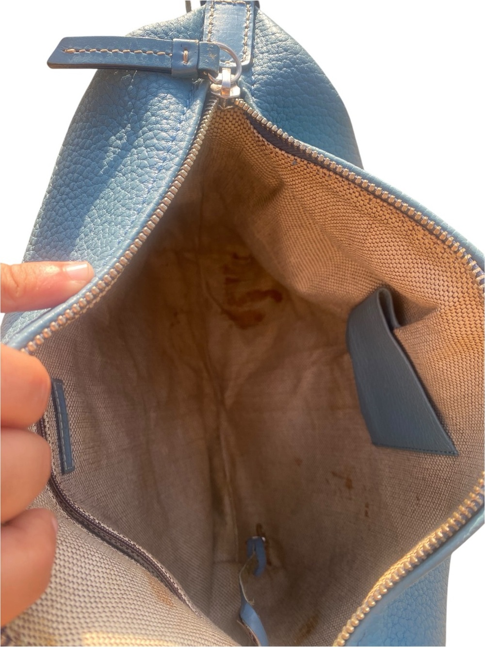 Dooney & Bourke Shoulder Bag/Purse - Sky Blue - Picture 9 of 15